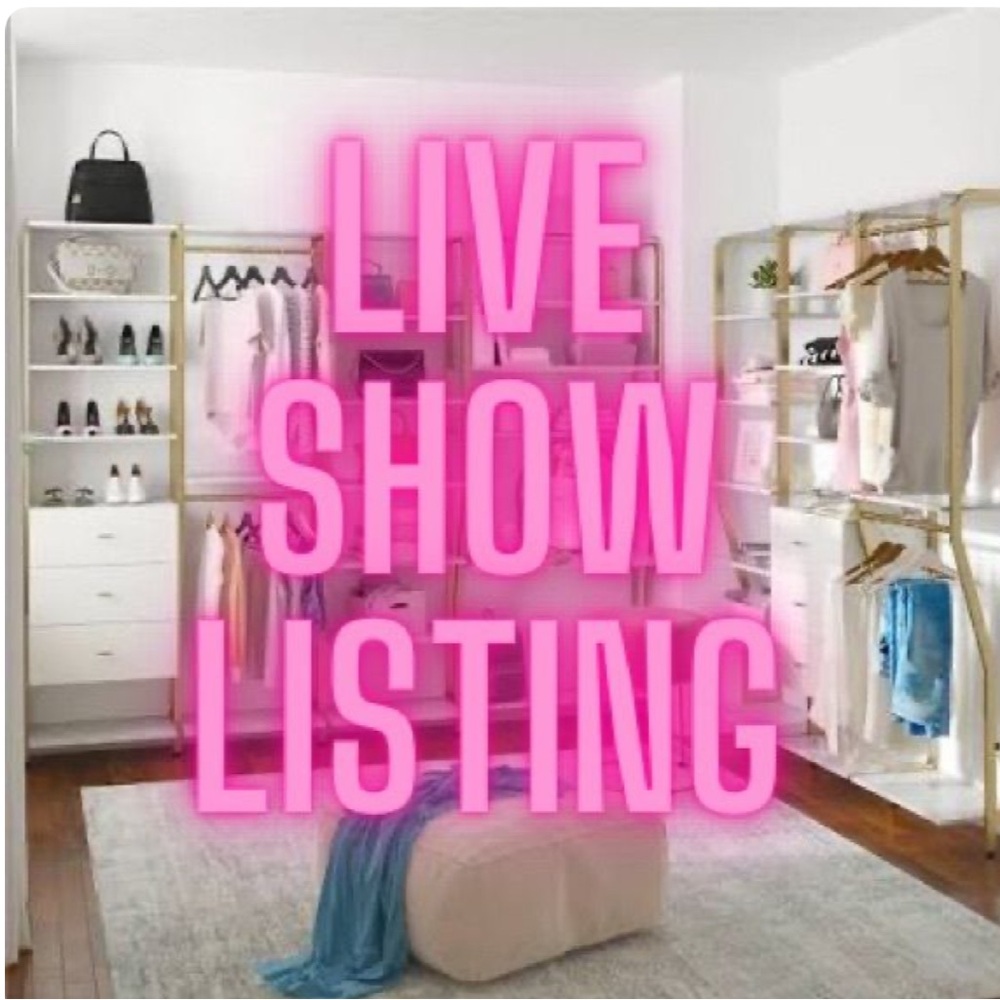 LIKE THIS LISTING TO BE NOTIFIED WHEN I GO LIVE!